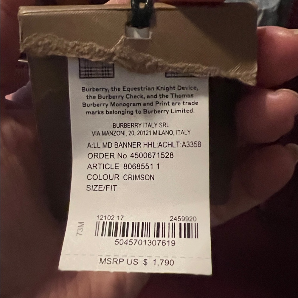 authentic Burberry Handbag - Picture 5 of 7